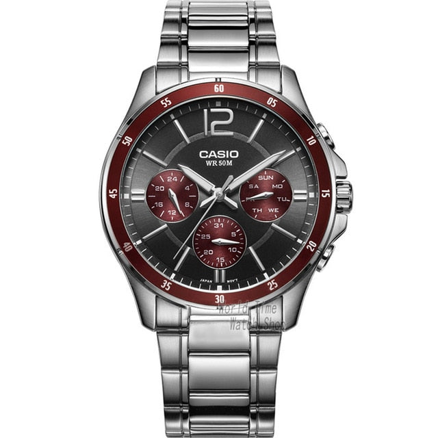 Hængsel nominelt dokumentarfilm Casio watch wrist watch men top brand luxury set quartz watche 50m Wat |  Fashron
